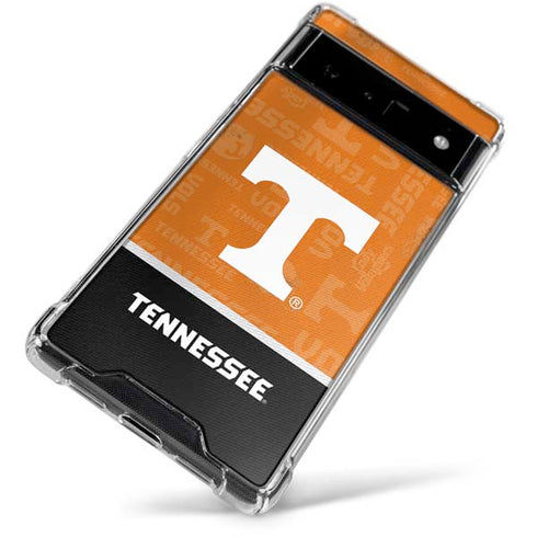 University of Tennessee Split Jersey Google Pixel 6 Clear Case